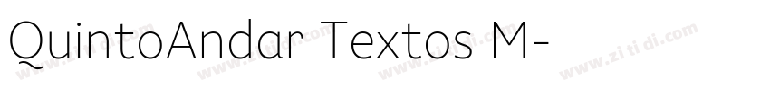 QuintoAndar Textos M字体转换